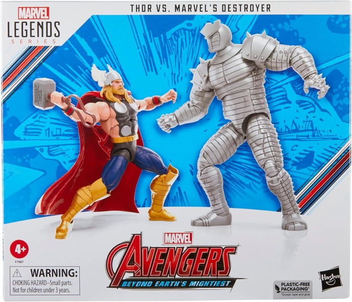Marvel Legends: Avengers 60th Anniversary - Thor vs Destroyer Carousel 1