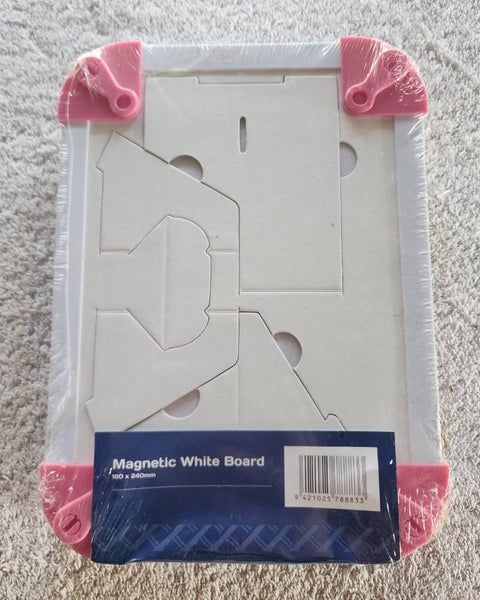 Magnetic white board - pink heart Carousel 2