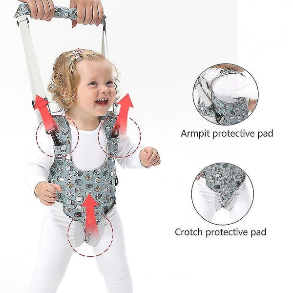 Baby Hand-held Adjustable Learning Walking Harness Toddler Belt Carousel 4