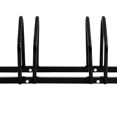 6 Bike Bicycle Stand Rack Floor Parking Storage Carousel 4