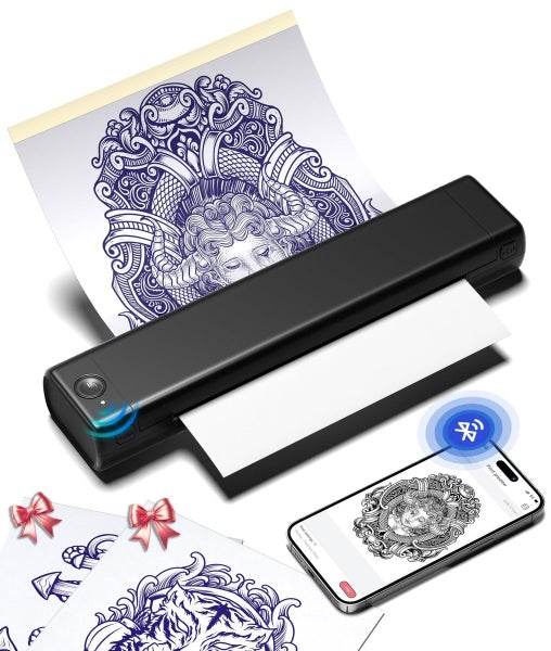 Phomemo M08F Wireless Tattoo Transfer Stencil Printer Carousel 2