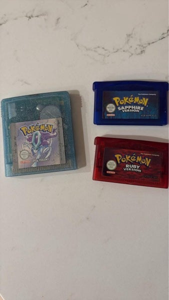 Pokemon catridges and GBA SP ALL BLACK EDITION Carousel 1