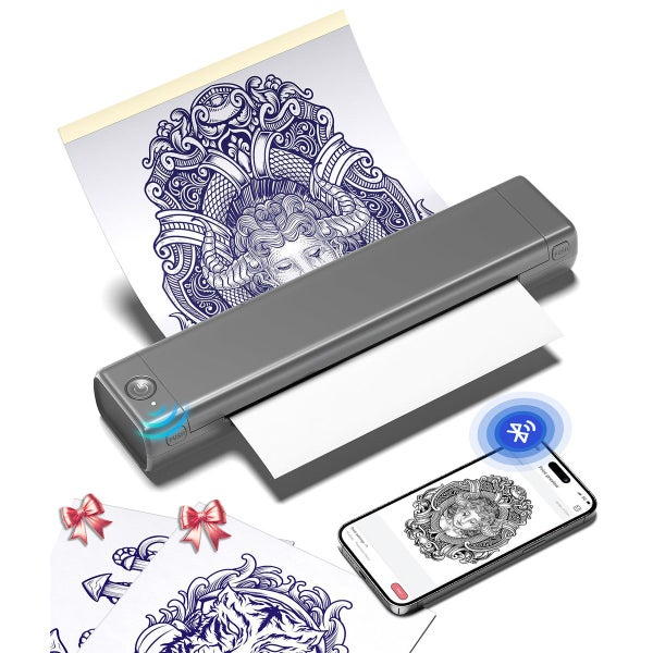Phomemo M08F Wireless Tattoo Transfer Stencil Printer Carousel 2