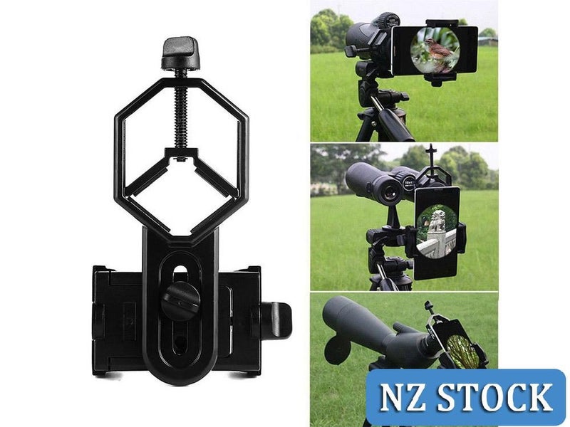 Telescope Binocular Monocular Mobile Phone Adapter Mount Carousel 1