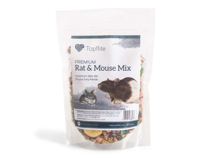 Topflite Premium Rat & Mouse Mix Food 300gm Carousel 1