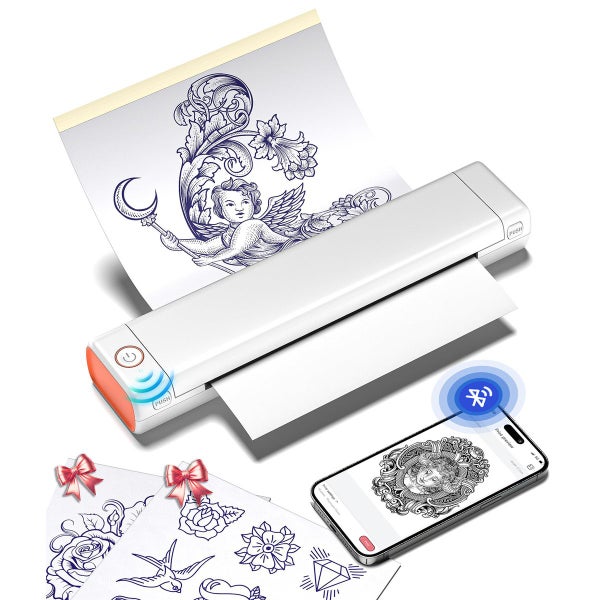 Phomemo M08F Wireless Tattoo Transfer Stencil Printer Carousel 2