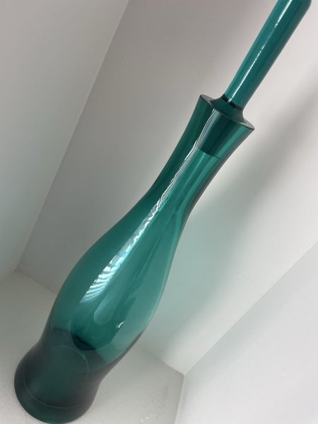 Contemporary Vintage Green Genie Glass Bottle Carousel 2