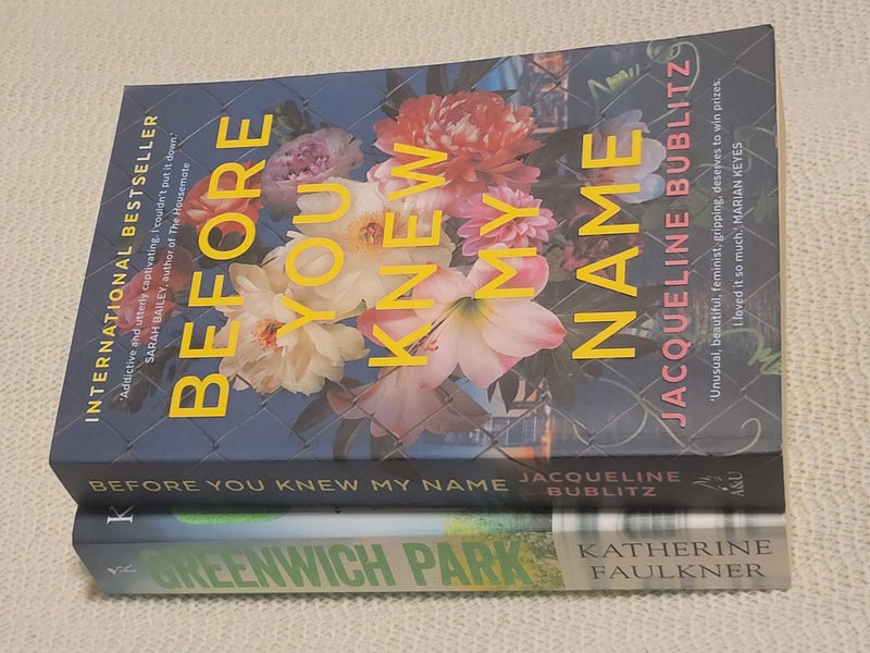 Before You Knew My Name J Bublitz & Greenwich Park K Faulkner Carousel 1