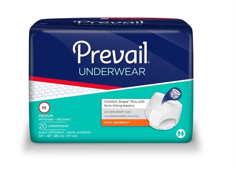 Prevail Underwear Extra Absorbency Medium - 4 pks of 20, Pack of 4 Carousel 1