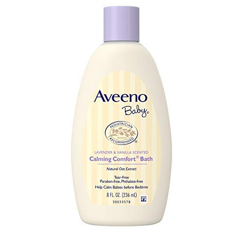 Aveeno Baby Calming Comfort Bath Lavender and Vanilla -- 8 fl oz Carousel 1