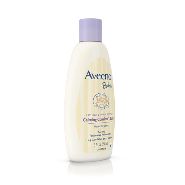 Aveeno Baby Calming Comfort Bath Wash, Tear Free, Lavender & Vanilla, 8 Fl. Oz. Carousel 2