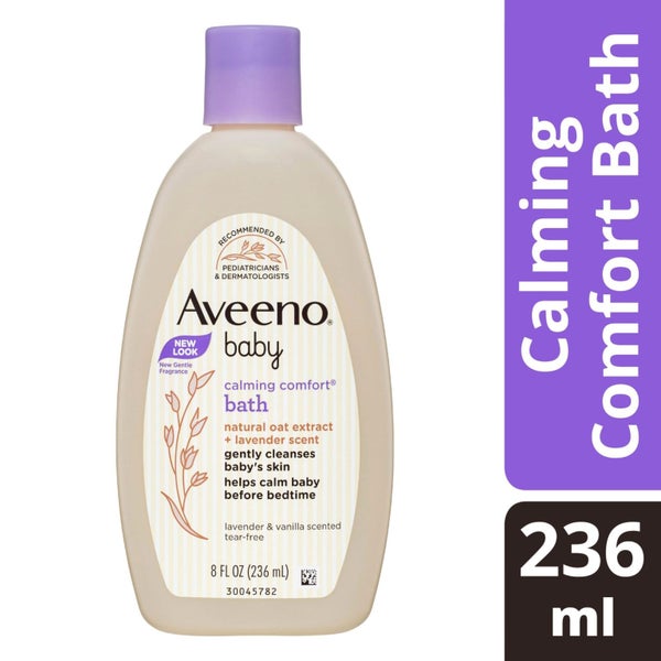 Aveeno Baby Calming Comfort Bath with Relaxing Lavender & Vanilla Scents, Hypoal Carousel 2