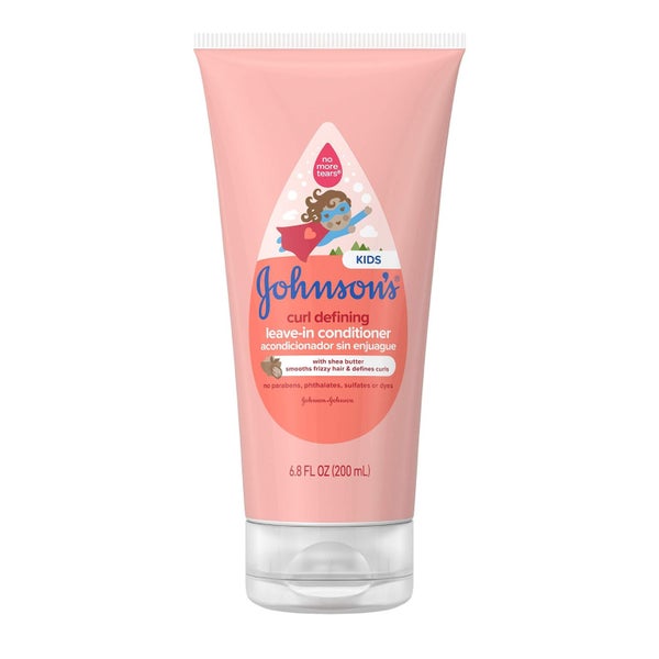 Johnson's Baby Curl Defining Tear-Free Kids' Leave-in Conditioner with Shea Butt Carousel 1
