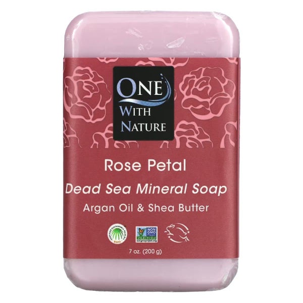 One With Nature Soap Bar Rose Petal Carousel 1