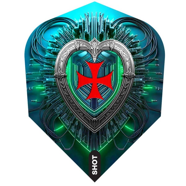 Shot Darts - NEW Future Knights Dreadheart Flights - Shape Carousel 1