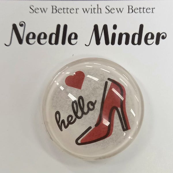 Sew Better Cross Stitch Needle Minder Keeper High Heel Magnet Carousel 1
