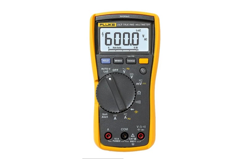 Fluke 117 Handheld Digital Multimeter Carousel 1