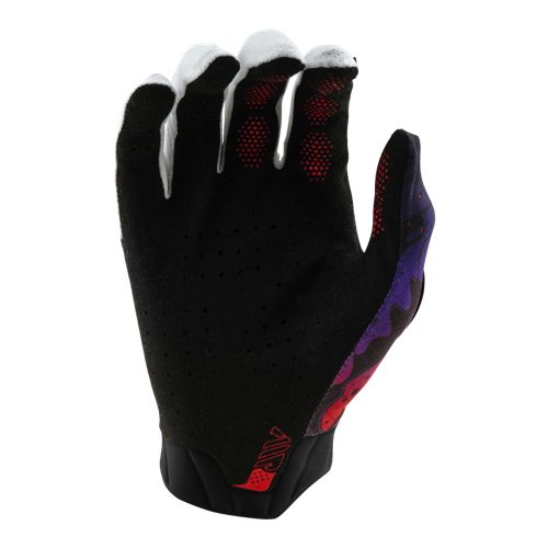 TROY LEE DESIGNS YOUTH AIR GLOVE DRIP BLACK / PURPLE Carousel 2