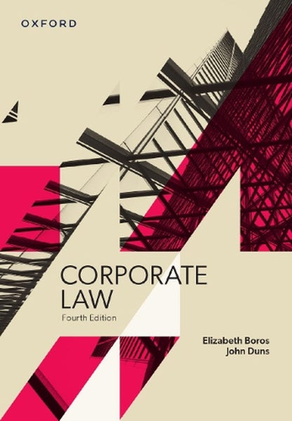 Corporate Law by Boros - Paperback Carousel 1