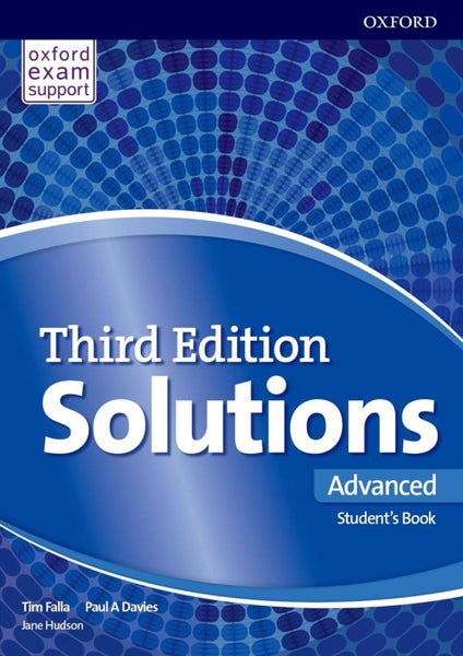 Solutions: Advanced: Student's Book and Online Practice Pack by Oxford Editor - Carousel 1