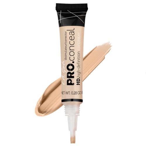 L.A. Girl HD Pro.Conceal Skin Foundation Concealer, Porcelain, 1 oz Carousel 1