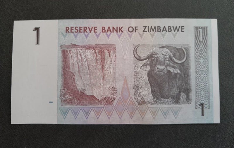 Zimbabwe $1 UNC 2007 Carousel 2