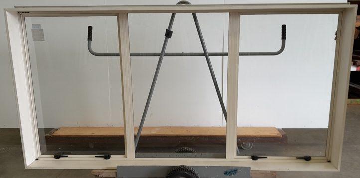 Off White Aluminium Twin Awning Window H1200 x W2400 DR13284 Carousel 2