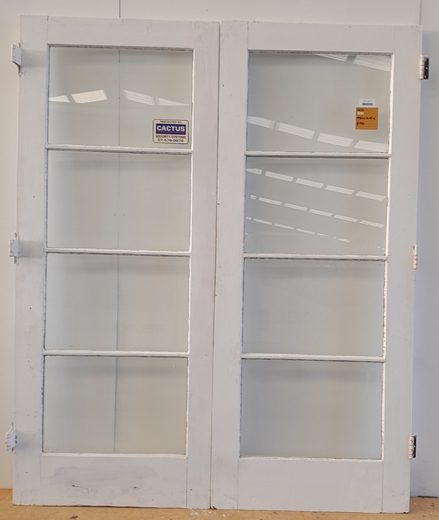 Wooden Un Hung French Doors H1980 x W1615 DR13270 Carousel 1