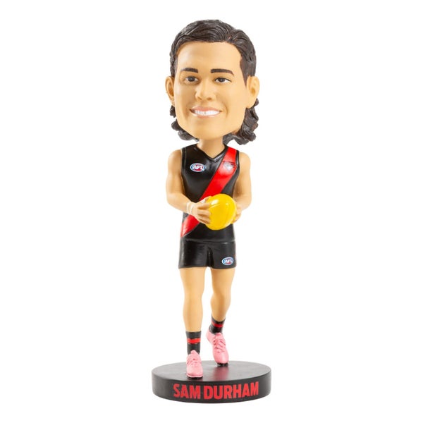 Essendon Bombers Sam Durham AFL Bobblehead Collectible Bobble Head Statue Carousel 1