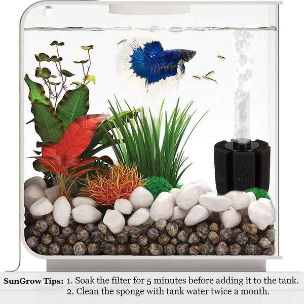 Biochemical Sponge Betta Filter For Aquarium Suitable For Fry & Small Fish Carousel 2