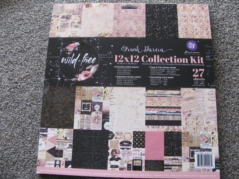 Prima – Frank Garcia Wild & Free (12×12 Collection Kit) - Lovely papers Carousel 1