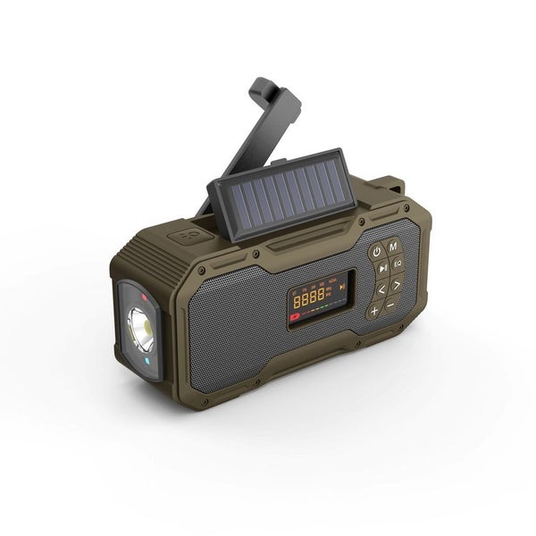 Emergency Hand Crank Radio with5000mAh Battery Backup AM FM NOAA Weather Ra Carousel 1