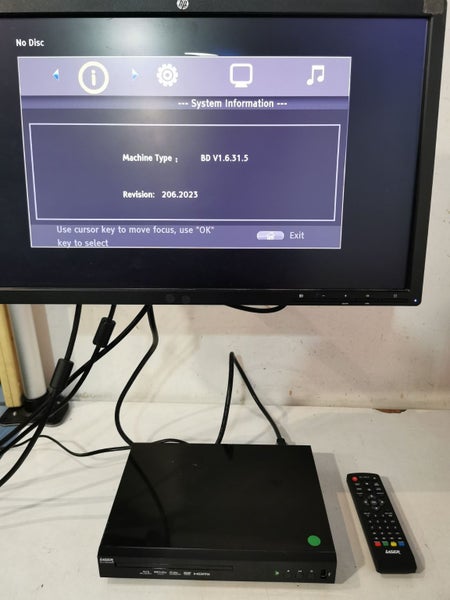 Laser Multi-Region Blu-Ray / DVD Player HDMI Digital 7.1 Surround Carousel 3