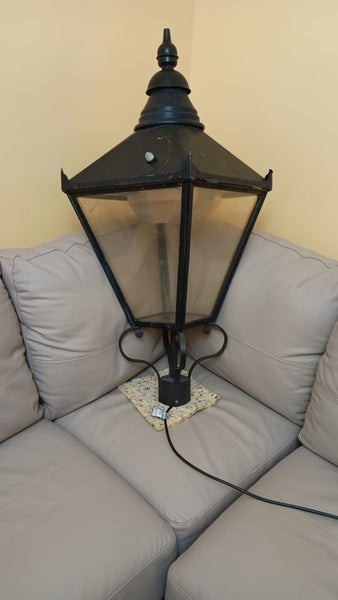 Large Victorian style post top light lamp, Converted to LED, Tested & Certified62854316329089111