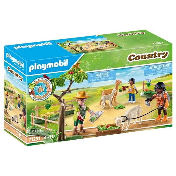 Playmobil Alpaca Walk Carousel 1