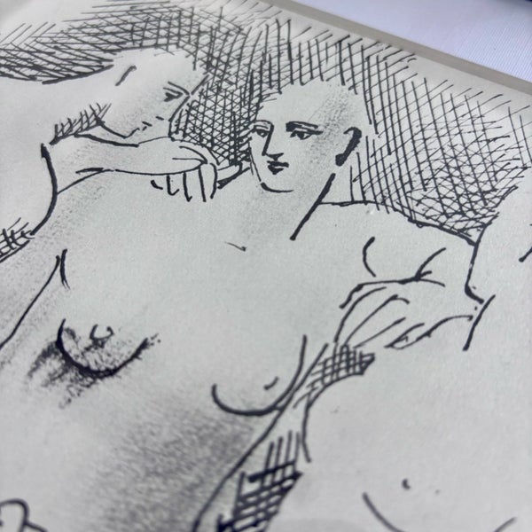 Vintage Picasso 1960’s - “Three Nudes” - Original Zervos Book Plate Carousel 4