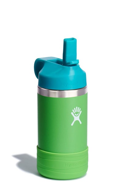 Hydro Flask 12oz (354ml) Wide Mouth Kids Drink Bottle Grass Carousel 2