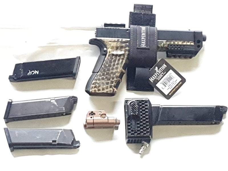 Airsoft WE Glock G17 Kit inc HPA mag adaptor Carousel 1