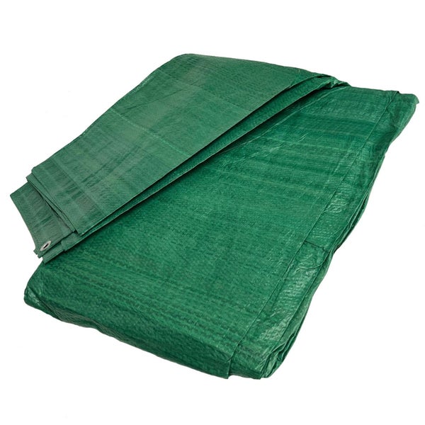 Tarpaulin Sheet Tarp Cover Ground Sheet Waterproof 5.4m x 7m / 18ft x 24ft TE608 Carousel 6