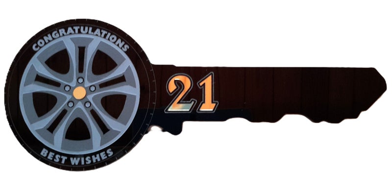 21st Key for Car Enthusiast Carousel 1