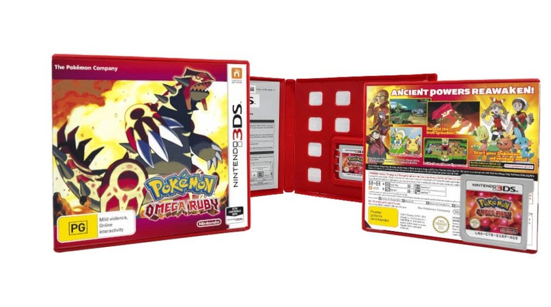 POKEMON Omega Ruby (3DS) *MINT COMPLETE* Carousel 1
