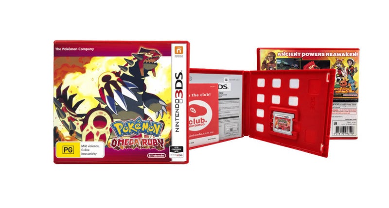 POKEMON Omega Ruby (3DS) *MINT COMPLETE* Carousel 2