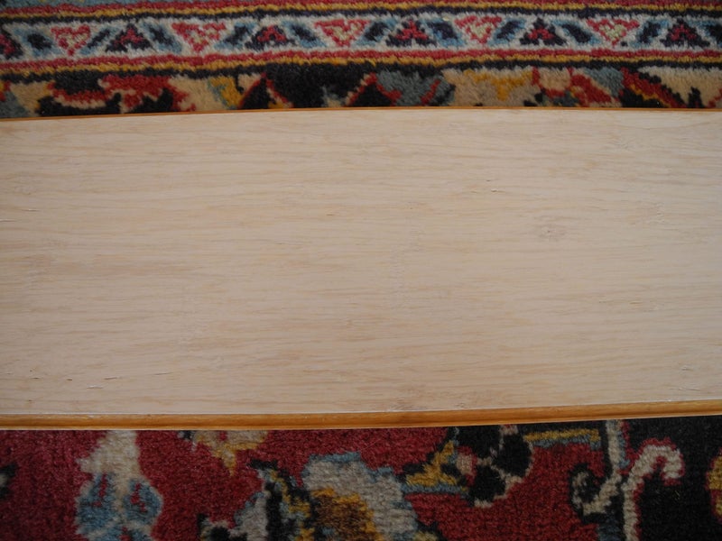 solid bamboo overlay flooring.13 boxes available. Carousel 2