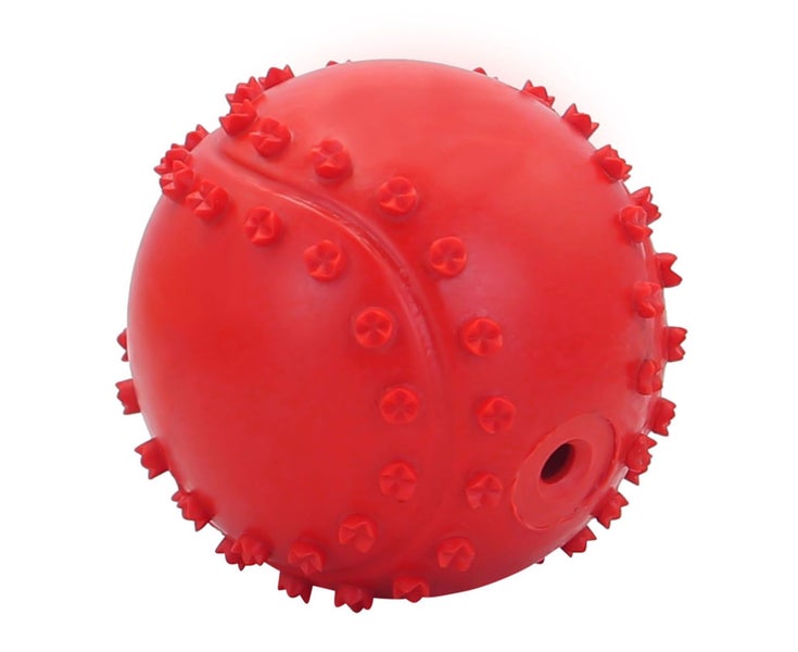 Dog Squeaky Toy Bite Resistant Teeth Cleaning Rubber Small Medium Large Dog Carousel 1