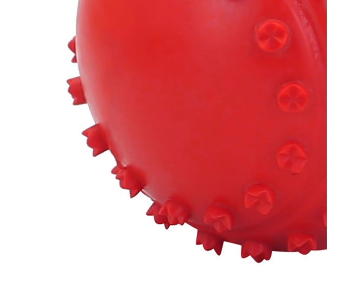 Dog Squeaky Toy Bite Resistant Teeth Cleaning Rubber Small Medium Large Dog Carousel 2