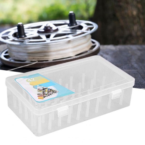42 Spool Sewing Thread Storage Box Embroidery Bobbin Case Holder Organizer Carousel 2