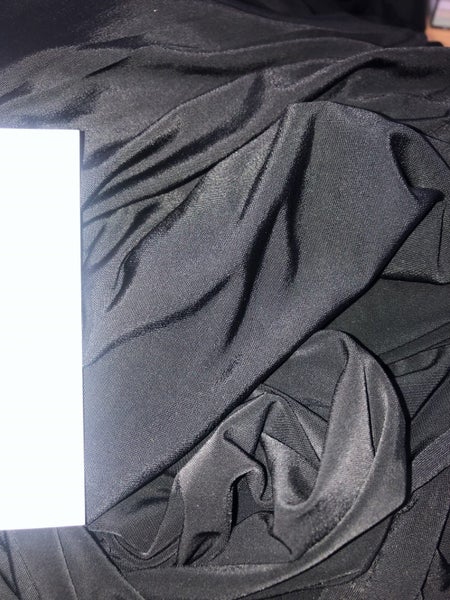 Black Polyester / Spandex fabric 150 cm metres x 5 metres Paula Ryan fabric Carousel 4