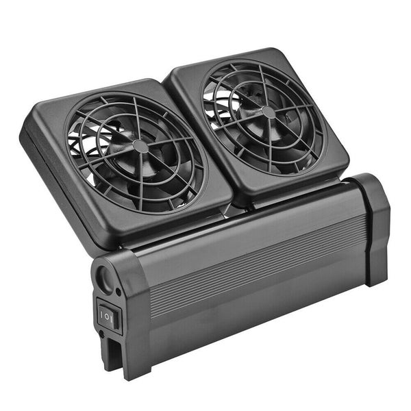 Mini Aquarium Cooling Fan Fish Tank Mute Chiller Marine Pond Fan Carousel 2