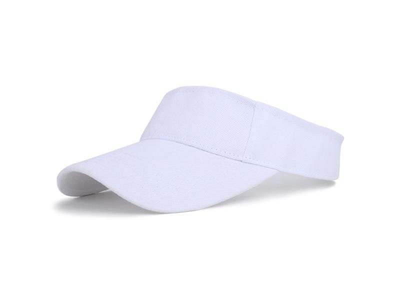 Summer Sun Hats Men Women Cotton Adjustable Visor UV Protection Top Empty Solid Carousel 1