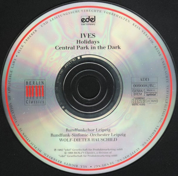 IVES: 'Holidays' Symphony/ Central Park in The Dark - Leipzig R.S.O./ Hauschild Carousel 3